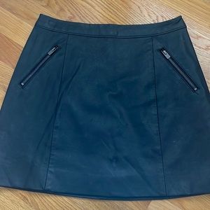 Leather skirt